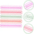 5pcs Plastic Storage Tool - Thread Board Holder - Floss Winding Bobbins - Needlework Card for Craft DIY Sewing - Essential Cross Stitch Hoop - Thr...