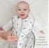 Amazing Baby Cotton Sleeping Sack, Wearable Blanket with 2-way Zipper, Pink Tiny Zebras, Medium (6-12 mo)...