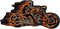 Hot Leathers Hell Rider Biker Patch (5" Width x 3" Height)...
