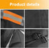 Car Windshield Sun Shade, Car Window Shades, Sun Visor Front Windshield Sunshade with Side Mirror Covers, Car Exterior Accessories Front Windshiel...