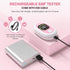 EMF Meter Detector Hand-Help Radiation Detector for Pregnancy Digital Electromagnetic Field EMF Tester Rechargeable LCD Testers for Home EMF Inspe...