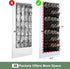 Over the Door Shoe Organizer 35 Mesh Pockets Hanging Shoe storage Shoe Rack for Closet Entryway Bedroom Bathroom Pantry Shoe Holder for Men Sneake...