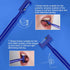 3pcs Tongue Lips Lateralization Training, Oral Muscle Trainer Electric Tongue Muscle Recovery Device for Oral Salivation, Drooling and Dysphagia...