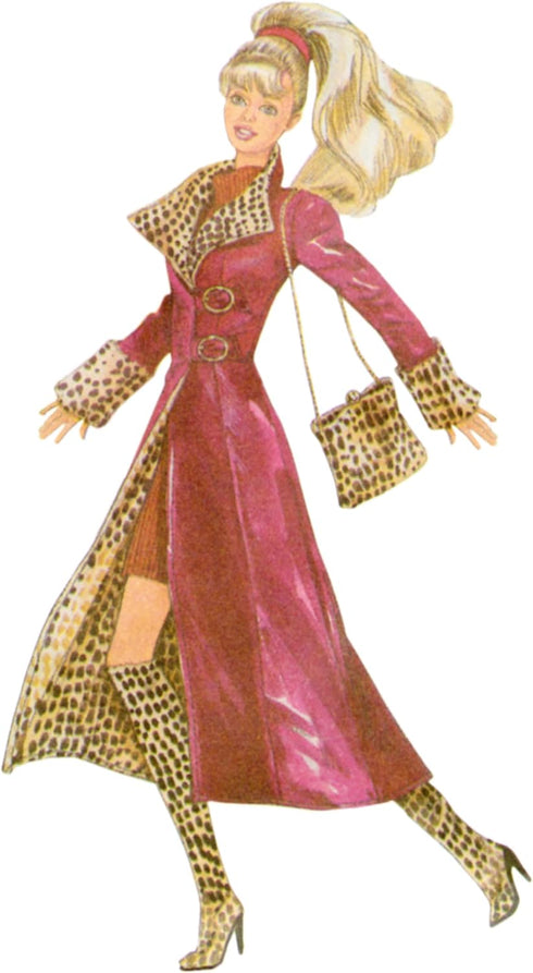 Simplicity UNDEFINED Doll Clothes Sewing Pattern, Multicolor 2 Piece...