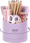 SKYDUE Desk Organizer, 360-Degree Rotating Pencil Pen Holder for Desk, Cute Desk Organizers and Accessories with 7 Slots, Art Supply Storage, Clas...