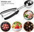 Cookie Scoop Set, Ice Cream Scooper, 18/8 Stainless Steel Cookie Dough Scoop with Trigger Release, 2 Tbsp/ 30 ml/ 1 oz Thickened Cookie Scoops for...