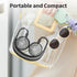 Portable Neck Fan, Battery powered Rechargeable Fan,Hand Free Personal Fan, Adjustable, Wearable Fan for Travel Sport Work Women Kids (Black)...