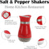 Basic Salt & Pepper Shakers - Red...