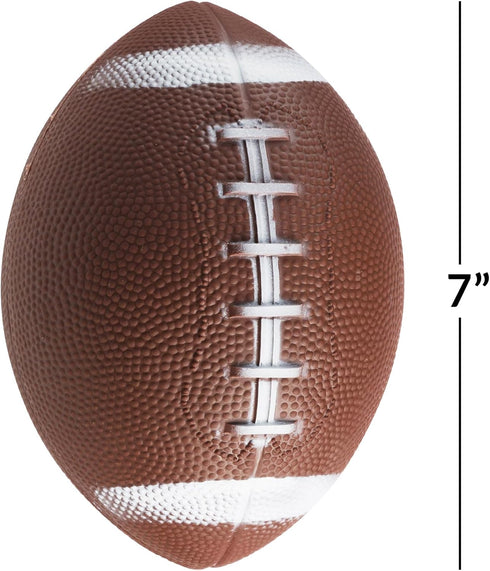 Bedwina Sports Balls for kids & Toddlers - (Pack of 4) 5-inch Sports Balls Set includes Football, Small Soccer Ball, Basketball, and Playground ba...