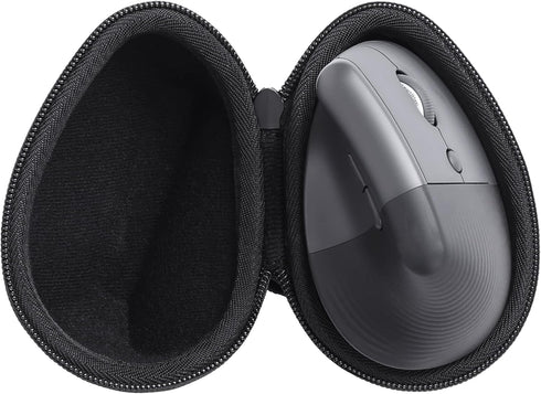 co2CREA Hard Case Replacement for Logitech Lift Vertical Ergonomic Mouse (Black Case)...