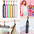 Closet Organizers and Storage,College Dorm Room Essentials, Multifunctional Organizer Magic Space Saving Hangers with 9 Holes Storage Organization...