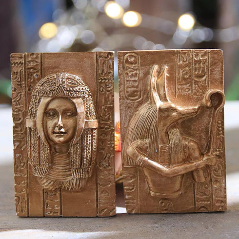 Egyptian Anubis Silicone Fondant Mold Anubis Sphinx Mummy Chocolate Mold Egypt Candy Molds For Sugar Cake Decorating Cupcake Topper Gum Paste Poly...