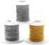33FT Gold Silver Twisted Cable Chains Stainless Steel Necklace Jewelry Chains Extender Chains Link Bulk for Jewelry Makings...