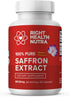 Saffron Extract 88.50mg - 90 Capsules - 100% Pure Saffron Supplements - Saffron Capsules - Saffron Supplements - Improves Mood - Saffron Pills for...