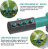Garden Sprinkler Lawn Sprinkler Large Area Coverage, Adjustable 360 Degree Rotating, Weighted Gardening Watering System (Green)...