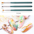 3pcs Ombre Nail Brush Nail Paint Pen for Lace Line Gradient Color Ombre Brush for Gel Nails Manicure Pen Nail Art Brushes Nail Design Brushes Acry...