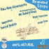 Amazing Dog Treats - Beef Cheek Braids Dog Chew (6 Inch - 8 Pack) - NO Odor - Rawhide Alternative - Beef Cheek Slice Chip Sticks - No Dyes, Chemic...