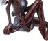 Tomotato Sitting Fairy Garden Statue Resin Crafts Flower Fairy Garden Decoration Figure Unique Shape Cute Resin Statue Miniature Figurine Sculptur...