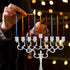 Majestic Giftware Multicolor Hanukkah Candles - CP15 | 45 Dripless Handcrafted Chanukah Candles for All 8 Nights of Hanukkah | Manufactured by Saf...