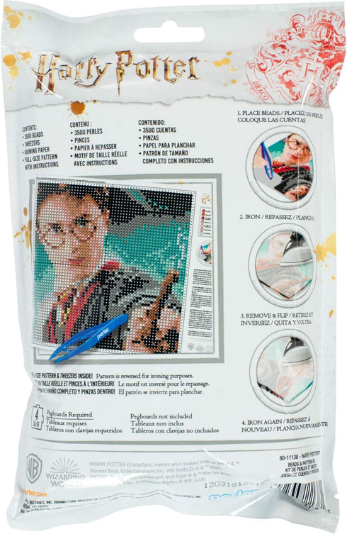 Perler Harry Potter Pattern and Fuse Bead Kit, x 11'', 3503pc, Assorted, Small...