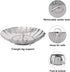 Steamer Basket, Stainless Steel Vegetable Steam Baskets for Steaming Cooking Expandable to Fit Various Size Pot (5.5" to 9.3")...