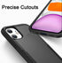Compatible with iPhone 11 Case, Heavy Duty Protection Shockproof Dropproof Dustproof Anti-Scratch Phone Case Cover for 11 -Black...