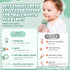 Baby Fruit Food Feeder,2 Pack Silicone Baby Teething Toys,includes Breastmilk Popsicles Molds,Toy Straps,6 Different Size Food Pacifier,Baby Food ...