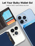 Magnetic Card Wallet Holder with MagSafe for iPhone 15/14/13/12 Series,Blue......