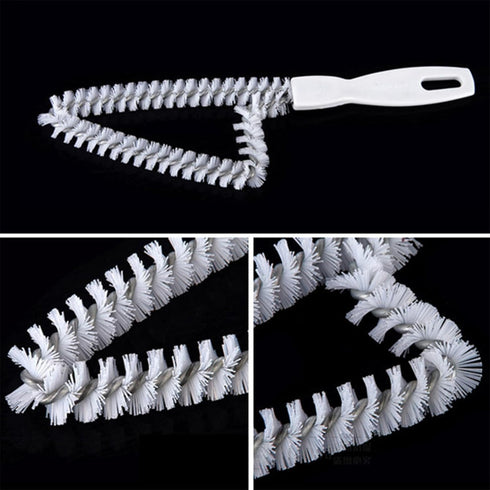 6Pcs Crevice Cleaning Brush, Multifunctional Gap Cleaning Brush Hard bristled Cleaning Brush Window Grooves Sliding Door Track Cleaning Tool...
