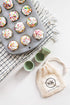 The Silicone Kitchen Reusable Mini Silicone Baking Cup, Non-Toxic, BPA Free, Dishwasher Safe, Mini, 24 Pack, White Blue Green...