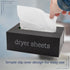 AuldHome Farmhouse Dryer Sheet Dispenser (Black); Countertop Enamelware Fabric Softener Sheet Holder for Laundry Room...