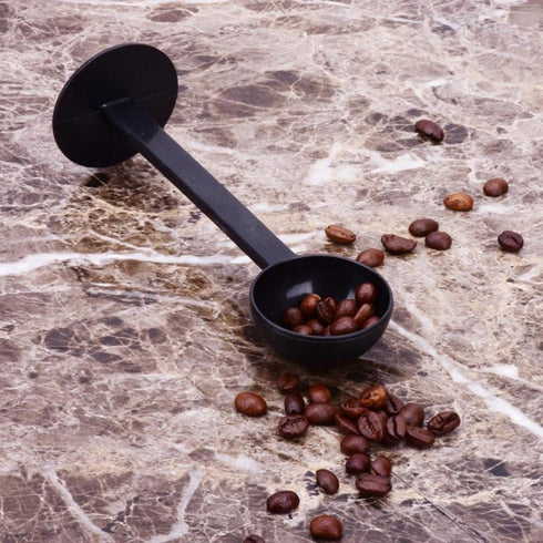 10g Espresso Coffee Measuring Spoon Plastic Coffee Scoop for Ground Coffee Tea Salt with Pressed Bottom 5.9x1.9inch...