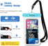 ProCase Waterproof Phone Pouch for iPhone 16 15 14 13 12 11 Pro Plus Max Mini Xs XR X 8 7 Galaxy S23 S22 S21 Ultra Note, Blue Green Pink Yellow | ...