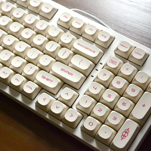 Keycaps,126 Key PBT Keycaps, MA Height Cross Shaft keycaps, Suitable for 61/64/68/84/87/98/104 Key Mechanical Keyboards (Only Sell Keycaps) (Purpl...