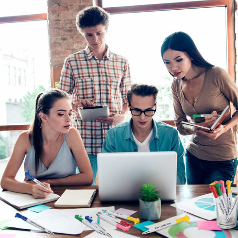 30 Pieces Inspirational Quotes Thumbs up Pens Motivational Messages Pen Teachers Appreciation Hand Gesture Pens Encouraging Presents for Appreciat...