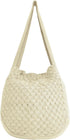 Women's Shoulder Handbags Cute tote bags Aesthetic Crocheted bags Large knit bag Shopping bag for Travel...