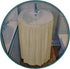 Diamond Stitch Fabric Bathroom Sink Skirt Utility Sink Waterproof Fits Standard Size Sinks Adds Bathroom Storage (Beige) Large...