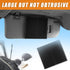 Car Rear View Mirror, Foldable Car Sun Visor Vanity Makeup Cosmetic Mirror, Tri Fold Auto Sun-shading Travel Mirror, Universal Car Rear View Mirro...