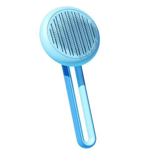 Furtastic Pet Brush - Gentle, Self Cleaning Brush for Dogs and Cats - Deshedding Slicker Brush Maintains Healthy Coat, Distributes Natural Oils...