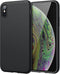 JETech Silicone Case for iPhone X, iPhone Xs, 5.8-Inch, Silky-Soft Touch Full-Body Protective Case, Shockproof Cover with Microfiber Lining (Black...