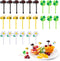 Giantree 24PCS Animal Food Picks for Kids, Food Picks for Kids, Forks for Kids, Reusable Toddler Fruit Toothpicks Cute Kids Lunch Accessories for ...