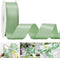 HUIHUANG 1-1/2 inch Double Face Satin Ribbon, Polyester Satin Sage Green Ribbon 50 Yards/Roll for Gift Wrapping Bows Making Floral Bouquet Wedding...