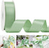 HUIHUANG 1-1/2 inch Double Face Satin Ribbon, Polyester Satin Sage Green Ribbon 50 Yards/Roll for Gift Wrapping Bows Making Floral Bouquet Wedding...