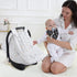 Baby Car Seat Cover, Soft Sun Shade Cover, Breathable Comfortable Privacy Carseat Canopy Protect for Newborn Infant Boys Girls (Animals)...