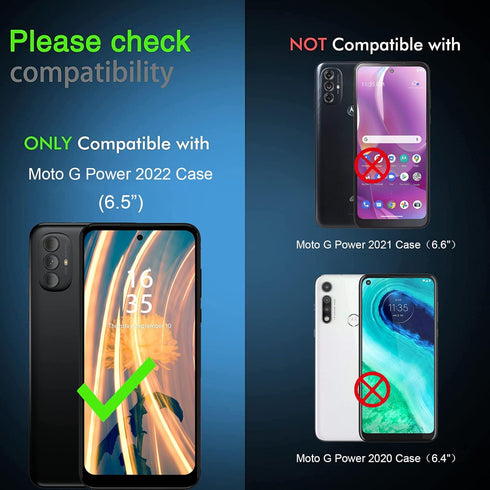 GOLDJU for Motorola Moto G Power 2022 Case Waterproof, 360° Full Body Protection Built-in Screen Protector Heavy Duty Cover IP68 Underwater Shockp...