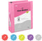 3 Ring Binder 1.5 Inch Pink, 1 ½ inch Binder Clear View Cover with 2 Inside Pockets, Colored School Supplies Office and Home – by Enday...