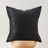 GIGIZAZA Black Velvet Pillow Covers 24x24,Decorative Square Throw Pillows Modern Covers Big Solid Living Room Pillow Cases for Couch Pack of 2...