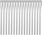 16 Pieces 5In/12.8cm Stainless Stee Coffee Stirrer Spoon Reusable & Cocktail Stirrer & Tiny Spoon & Iced Tea Spoon & Bar Spoon.Dishwasher safe...