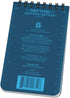 Rite in the Rain Weatherproof Top Spiral Notebook, 3" x 5", Blue Cover, Universal Pattern, 3 Pack (No. 235-3X)...