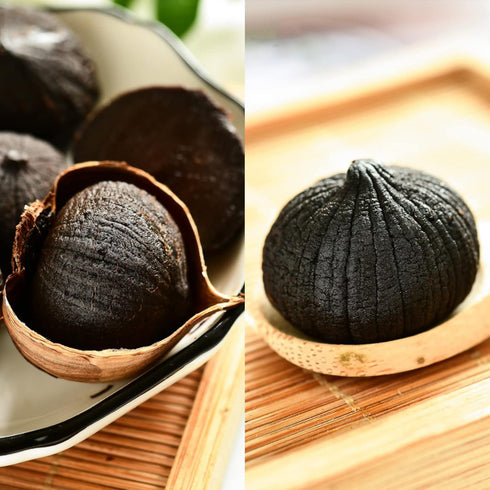 Black Garlic 170g Whole Black Garlic Aged for Full 90 Days Black Garlic Jar 0.37 Pounds...